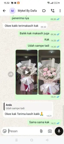 Testimonial Buket Bunga batuhideung
