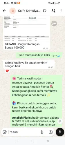 Testimonial Papan Bunga batuhideung