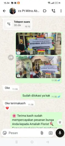 Testimonial Papan Bunga batuhideung